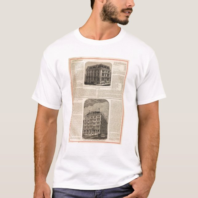 T-shirt La compagnie d'assurance-incendie incendie de (Devant)
