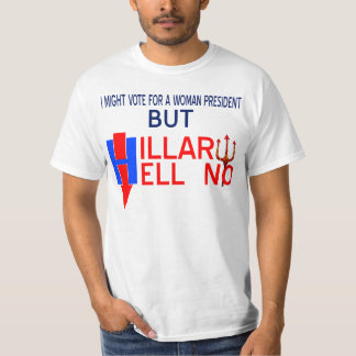 T-shirt la conception de Hillary d'original non par le
