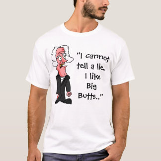 T-shirt La confession de George Washington