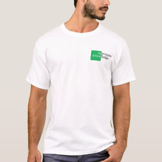 T-shirt La connaissance globale - douille courte T