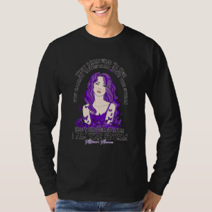 T-shirt La conscience d'Alzheimer Je suis la tempête La fe