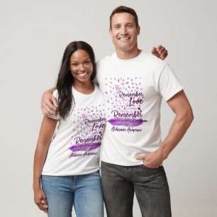T-shirt La conscience d'Alzheimer Nous nous souvenons de l