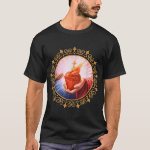 T-shirt La consécration au Sacré Coeur de Jésus Image