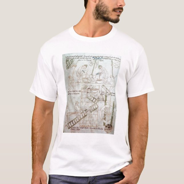 T-shirt La construction de la tour de Babel (Devant)