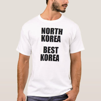 T-SHIRT LA CORÉE DU NORD, MEILLEURE CORÉE