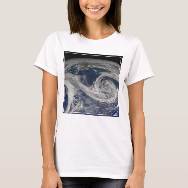 T-shirt La Côte Sud De L'Alaska Et Le Golfe De L'Alaska. (Devant)