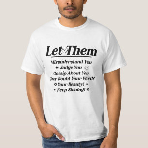 T-shirt La couleur noire les laisse
