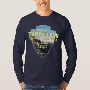 T-shirt La couronne triple de Virginie (pointe de flèche)
