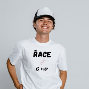 T-shirt La course est Ove Graduation