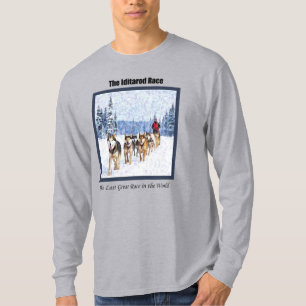 T-shirt La course Iditarod en Alaska