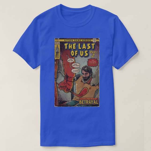 T-shirt La couverture de bande dessinée Dernier of Us 2 Jo (Design devant)