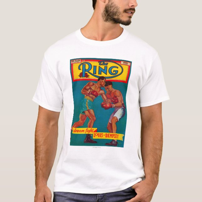 T-shirt La couverture de magazine d'anneau (Devant)