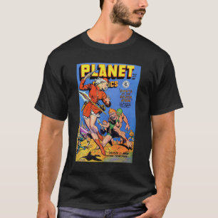 T-shirt La couverture de Planet Comics #55   Comic Vintage