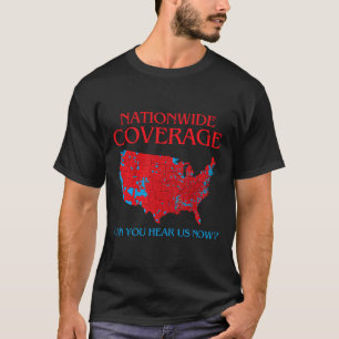 T-shirt La Couverture Nationale De Trump 2024 Peut-On Nous