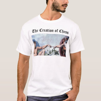 T-shirt La création des échecs