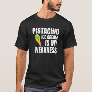 T-shirt La Crème De Glace Pistachio Est Ma Faiblesse