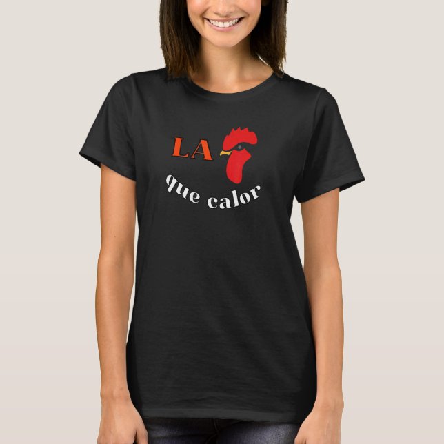 T-shirt La Creta Que Calor 3 (Devant)