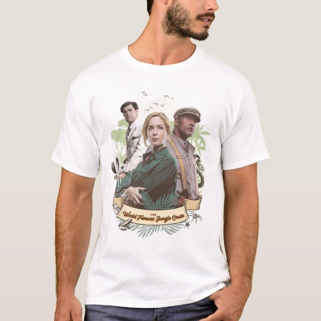 T-shirt La croisière sur la Jungle mondialement célèbre (Devant)