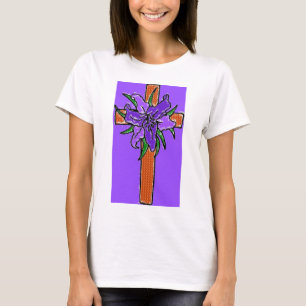 T-shirt La croix et le Lilly
