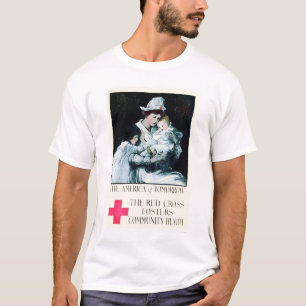 T-shirt La Croix-Rouge stimule la santé de la Communauté