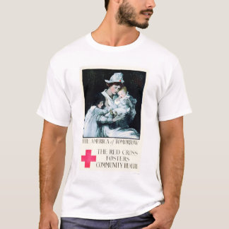 T-shirt La Croix-Rouge stimule la santé de la Communauté