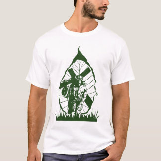 T-shirt La Croix Verte – Le Tribut de la Nature à Jésus