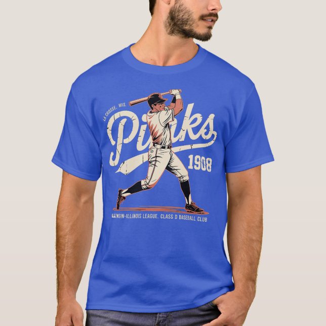 T-shirt La Crosse Pinks 1980 (Devant)