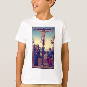 T-shirt La Crucifixion avec la Vierge de Pietro Perugino