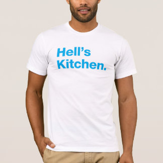 T-shirt La cuisine de l'enfer (cyan)
