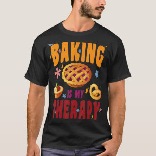 T-SHIRT LA CUISINE EST MA THÉRAPIE CULINAIRE ARTISAN BAKER
