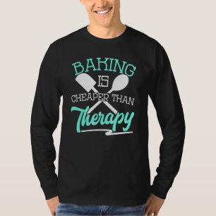 T-shirt La Cuisine Est Moins Chère Thérapie Chef Cuisine B