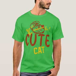 T-shirt LA CUTE CAT drôle