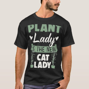 T-shirt La Dame aux Plantes Est La Nouvelle Dame aux Chats