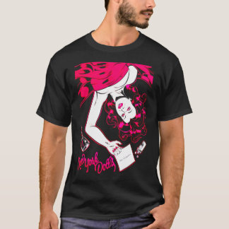 T-shirt La dame de New York Doll (rose)