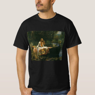 T-shirt La Dame de Shalott sur un bateau par John William