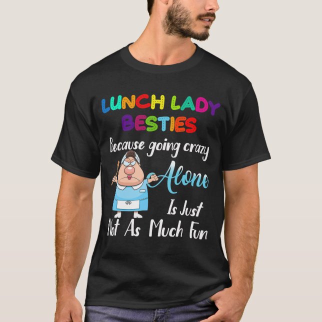 T-shirt La Dame Déjeuner Se Dégage Parce Qu'Elle Devient F (Devant)