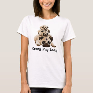 T-shirt La Dame du Carlin fou