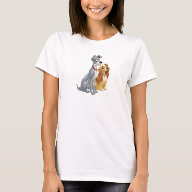 T-shirt La Dame et le Tramp| Pose classique (Devant)