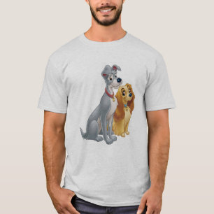 T-shirt La Dame et le Tramp  Pose classique