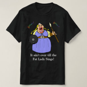 T-shirt La Dame Grosse chante