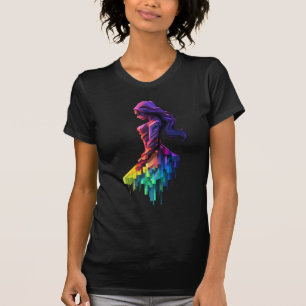 T-shirt La Dame réfléchie