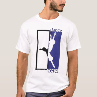 T-shirt la danse ceres jete grand inverse bleu