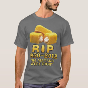 T-shirt La DÉCHIRURE 1930-2012 le Mayans étaient exacte