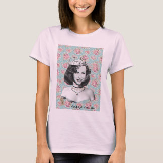 T-shirt La déesse du glamour : Rostom arrière Vintage comm