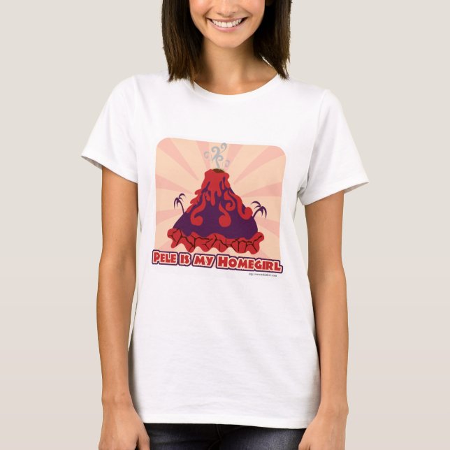 T-shirt La déesse du volcan Pele (Devant)