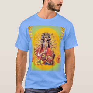 T-shirt La Déesse Durga En Pleine Gloire Divine T