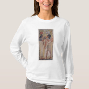 T-shirt La déesse Hathor plaçant le collier magique