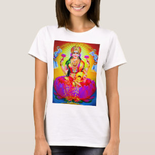 T-shirt La déesse hindoue Lakshmi