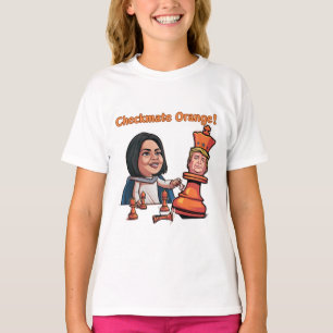 T-shirt La Défaite Du Roi Orange