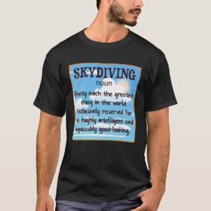 T-shirt La Définition De La Plongée Sur Le Ciel Plus Grand